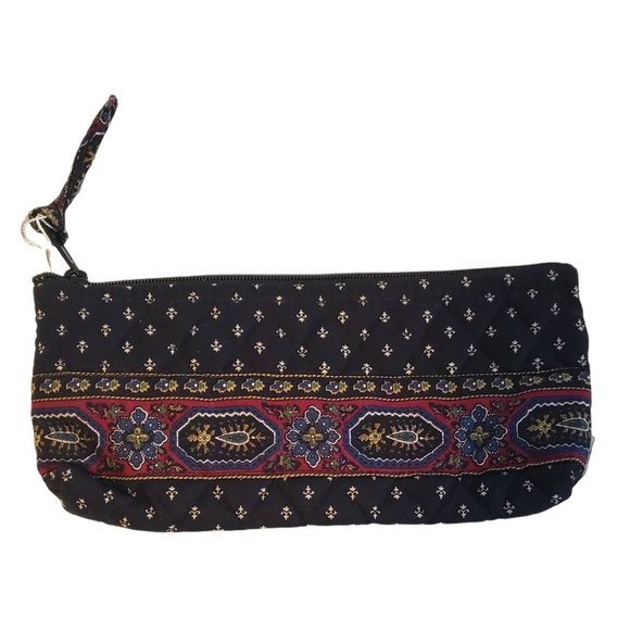 Vera Bradley Handbags - 𝅺Vintage Vera Bradley NWT bag zipper cosmetic bag and  accessories black …